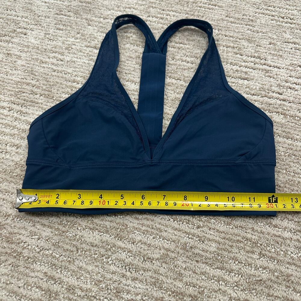 Lululemon sz 6 Twist & Train sports bra jaded blue navy - Picture 10 of 12